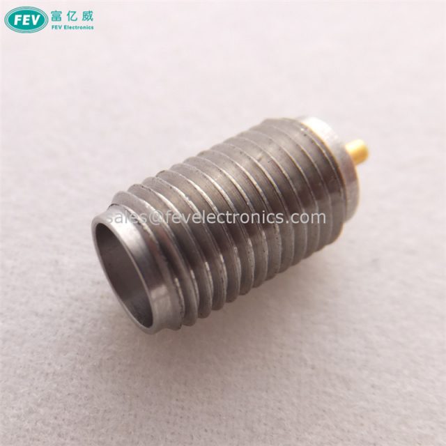 SMA Female connector solder type stainless steel