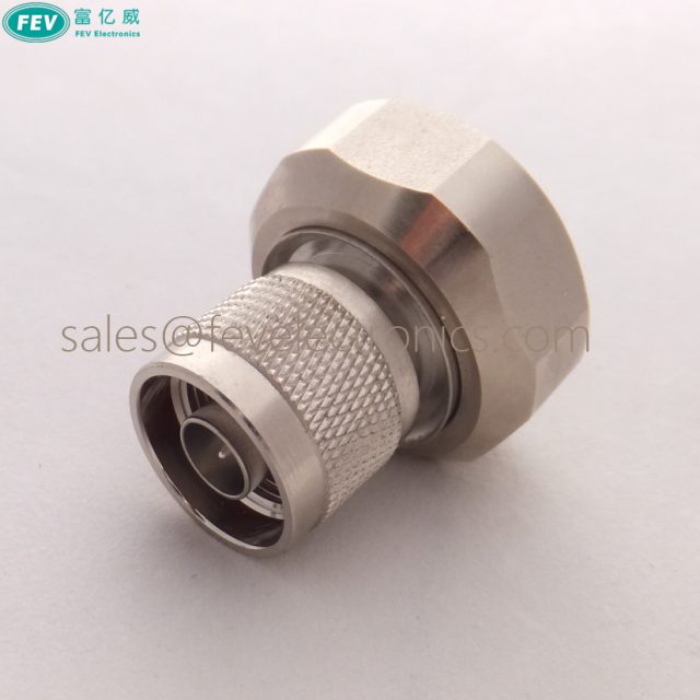 DIN 7/16 male to N male rf coaxial adapter RF connector